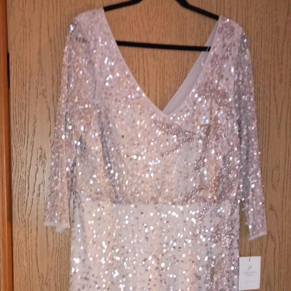 Adrianna Papell Gorgeous Sequin gown - Picture 4 of 7